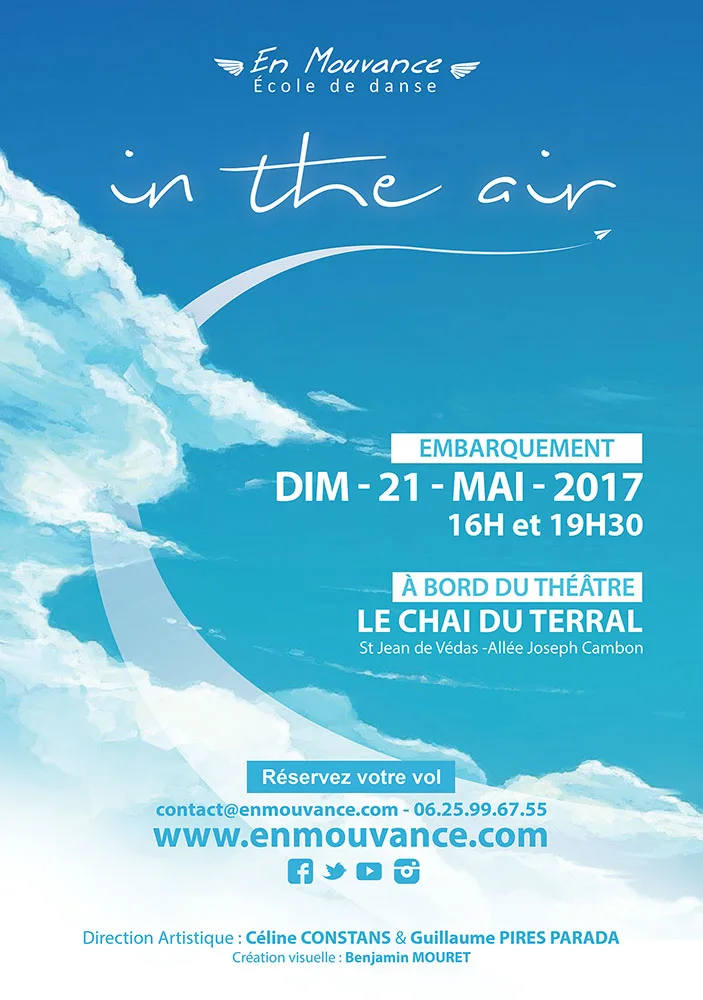 spectacle de danse in the air