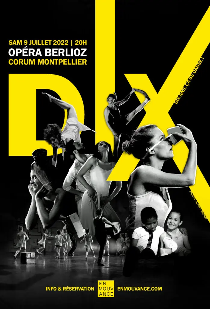Affiche Spectacle DIX